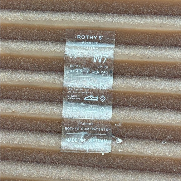 Rothy's The Cozy Clogs in Beige Women’s size 7 - Picture 10 of 10